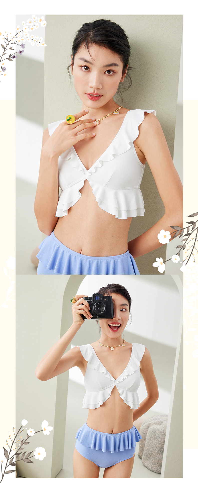 NEW IN | 想要女主光环？泳衣这样穿每一帧都吸睛