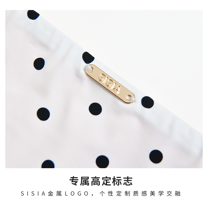 SISIA法式复古波点比基尼