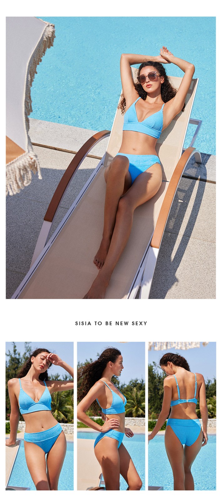 SISIA蔚蓝海岸系列三角比基尼