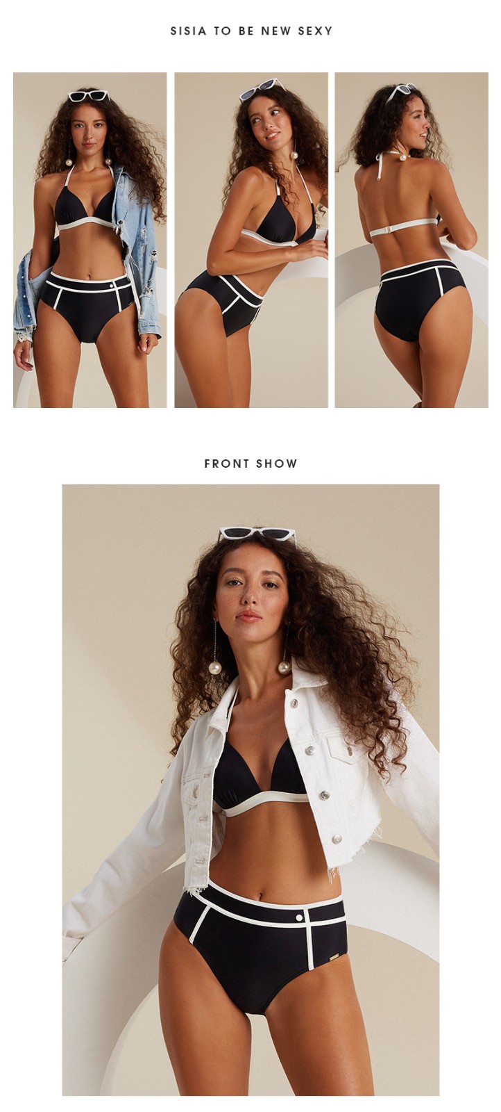 SISIA摩登秀场系列三角比基尼