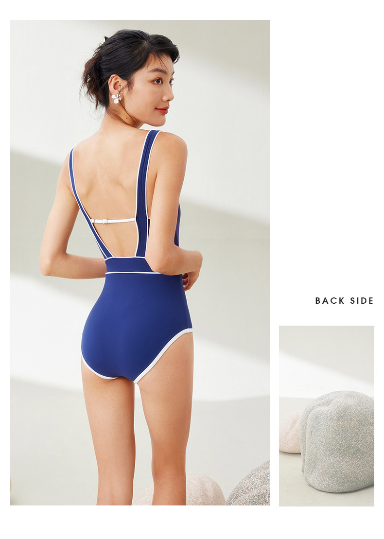 SISIA摩登梭影系列温泉连体泳衣