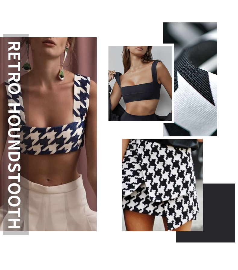 复古千鸟格泳衣，时尚与实用的完美结合！