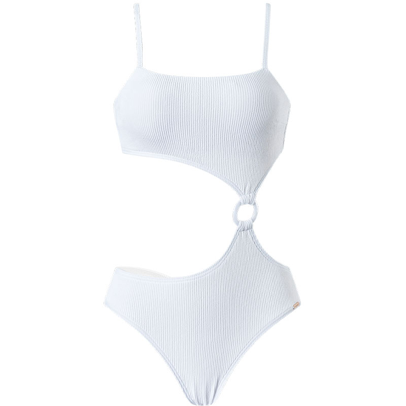 SISIA解构时尚系列不规则设计连体泳衣